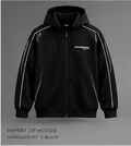 HyperX Zip Hoodie — Black