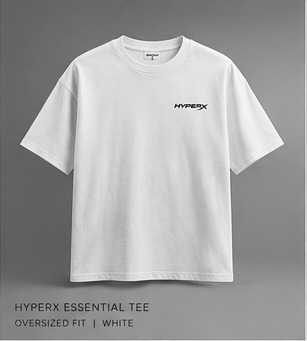 HyperX Essential Tee — White