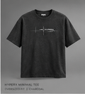 HyperX Minimal Tee — Charcoal