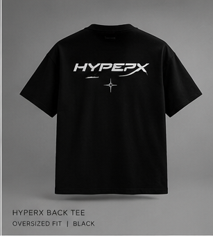 HyperX Logo Tee — Black