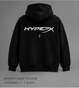 HyperX Core Hoodie — Black