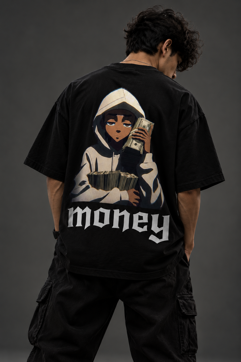 MONEY TALKS — Oversized Graphic T-Shirt