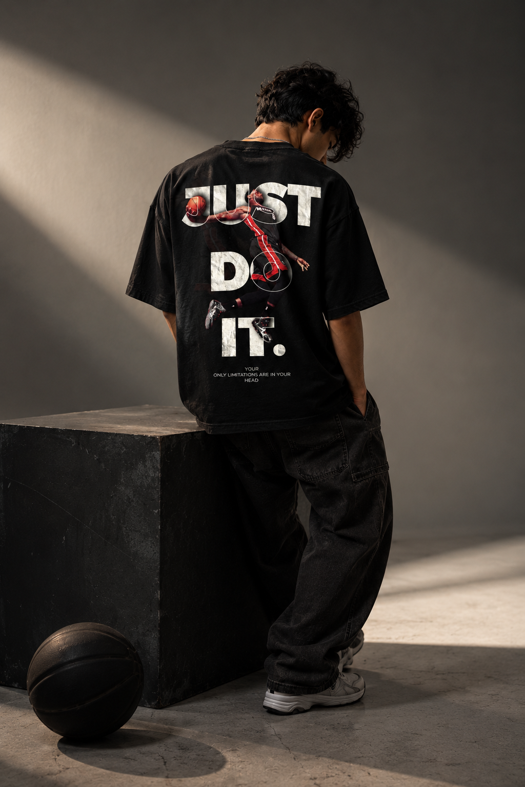 JUST DO IT. Oversized T-Shirt 🏀