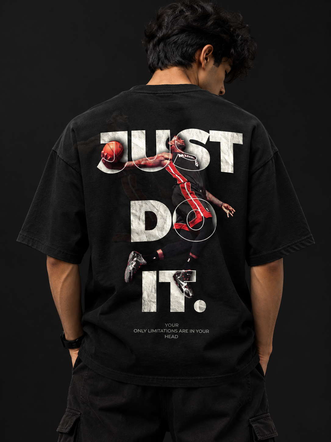 JUST DO IT. Oversized T-Shirt 🏀