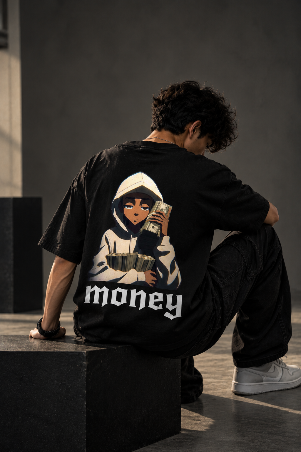 MONEY TALKS — Oversized Graphic T-Shirt