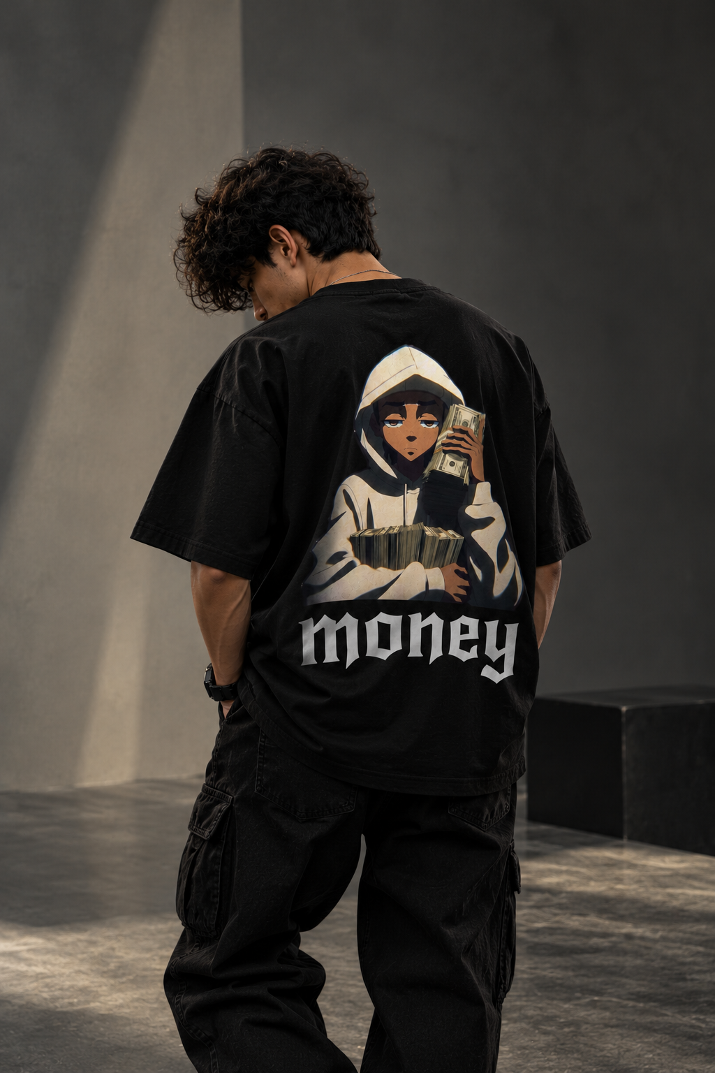 MONEY TALKS — Oversized Graphic T-Shirt