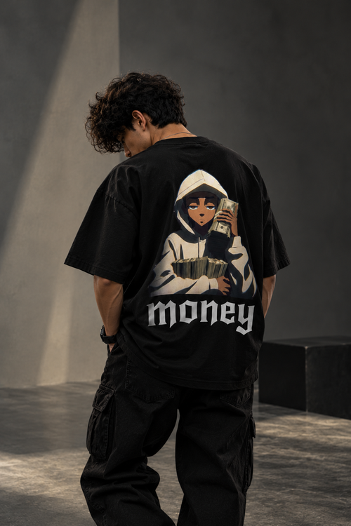 MONEY TALKS — Oversized Graphic T-Shirt